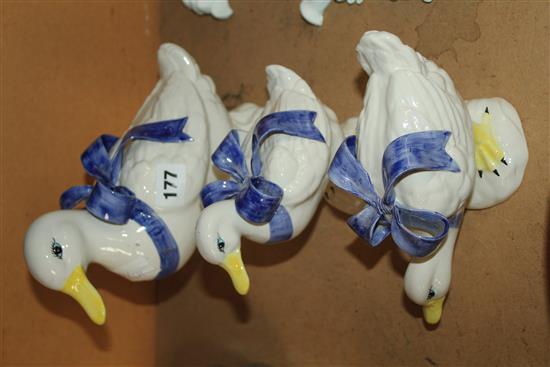 Set of ducks